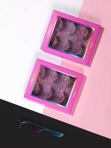 SHEGLAM Late Night Lover Bulu Mata Palsu Volume Penuh-Sydney Merek Kecantikan Kosmetik Makeup Untuk Wanita Dan Anak Perempuan - Hitam - View 3