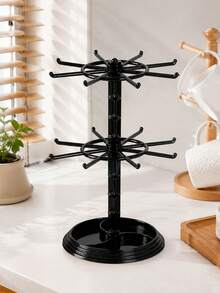 Keychain Hanger Trinkets And Pendants Display Rack Storage Rack Rotatable Rack Hair Ring Rope Desktop Finishing Holder,Home Decor ,Room Decor Gifts Birthday Graduation Back To School School Supplies - View 2