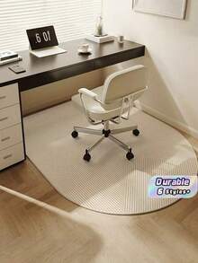 1 Nuevo cojín de silla de ordenador de terciopelo de cristal con patrón de rayas simple, súper suave y diseño minimalista perfecto para dormitorio o sillas de estudio, absorbente de agua, resistente a las manchas y duradero, ideal para la decoración del hogar - A - Ver 1