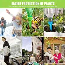 30pcs,Automatic Watering Device, Automatic Watering Kit, Garden Drip Irrigation Device, Drip Irrigation Control System, Adjustable Plant And Flower Automatic Watering Device - blue - View 4