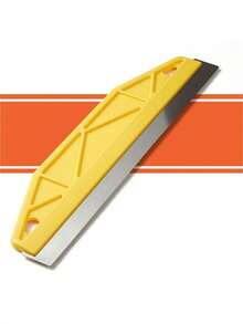 Professional 12-Inch Paint Guard Made Of Metal & Plastic For Paint Protection, Ergonomic Handle & Precision Edge Design - Heavy-Duty Wall Painting Tool For Trim Work, Wallpaper Trimming & Edge Finishing,Durable Edging Tool - multicolor - View 2