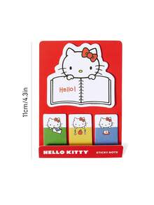 HELLO KITTY AND FRIENDS | SHEIN 記事本、可愛記事本、備忘錄頁標記、辦公學校用品創意禮物 - 均碼 - 查看 4