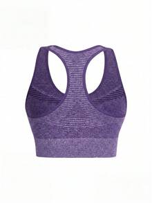 Velisys Velisys Cropped Sports Tank Top/Seamless/Racerback - Multicolor - View 7