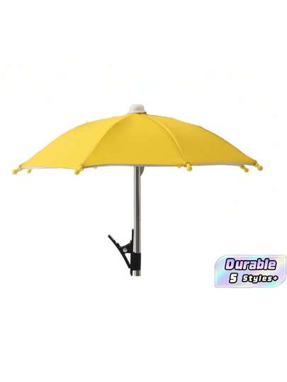 1pc Phone Umbrella For Sun, Mini Umbrella For Phone, Sun Shade Umbrella For Phones, Kindle, Navigator, Anti-Glare, Anti-Reflection,Protect Your Phone From Rain And Sun, Travel, Vacation, Outdoor Essentials.