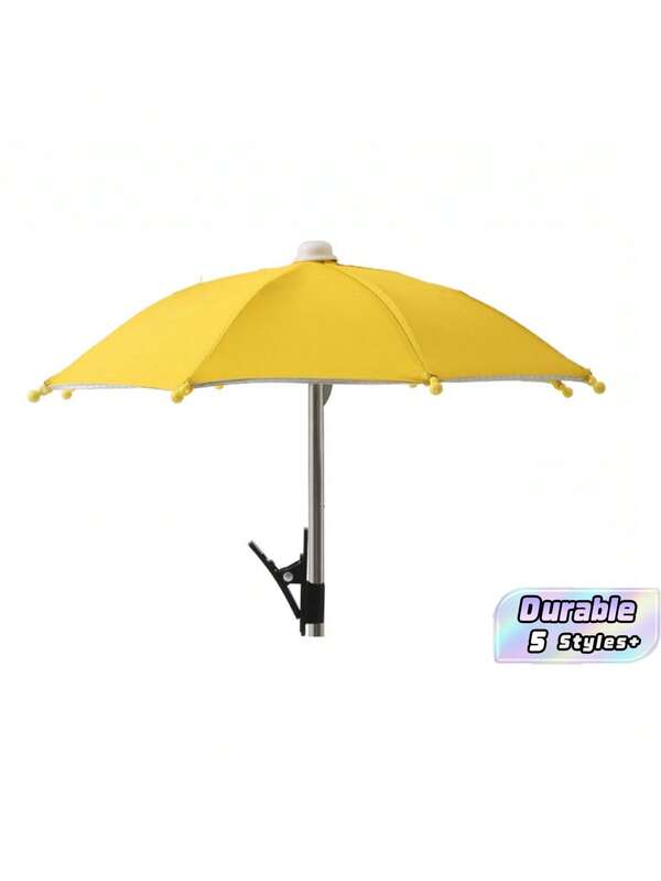 1pc Phone Umbrella For Sun, Mini Umbrella For Phone, Sun Shade Umbrella For Phones, Kindle, Navigator, Anti-Glare, Anti-Reflection,Protect Your Phone From Rain And Sun, Travel, Vacation, Outdoor Essentials.