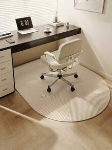 1 Nuevo cojín de silla de ordenador de terciopelo de cristal con patrón de rayas simple, súper suave y diseño minimalista perfecto para dormitorio o sillas de estudio, absorbente de agua, resistente a las manchas y duradero, ideal para la decoración del hogar - A - Ver 4