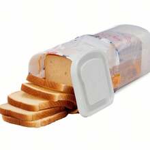 1 Stück - ausziehbare Küchen-Brotbox mit Ablage, rechteckige Brotaufbewahrungsbox - Verschiedenfarbig - Übersicht 8