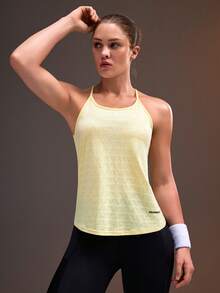 Powerista 女款純色休閒百搭日常旅行運動 T-shirt，適合健身房、跑步、瑜伽、皮拉提斯，室內外運動穿搭 - 彩色 - 查看 8
