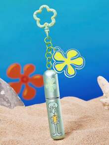 SpongeBob SquarePants | SHEIN 1個 0.17oz/5ml 可愛卡通圖案印花吊墜式香水補充瓶，可重複使用，迷你便攜，兼容大多數香水瓶，底部可液體補充，適用於分裝香水、保養水及其他液體，適合女性、學生、男性，特別是粉絲，海底世界、海綿寶寶、派大星、章魚哥 - 綠色 - 查看 4