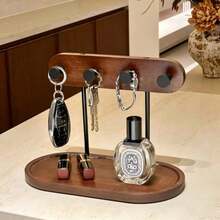 Minimalist Key Holder For Desk, Small 8 Inch Key Tray For Entryway With Catch All, Home Decor Organizer For Keys Fashion Glasses Rings - View 7