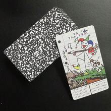 MINKOJA Hand-Drawn Style Tarot Deck For Daily Reflection & Personal Insight, Intuitive Learning System For Beginners, Composition Notebook Aesthetics, Mindfulness Tool For Self-Discovery, Unique Stationery Inspired Gift For Summer Solstice - Multicolor - View 5