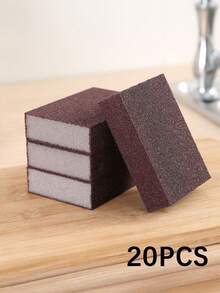 20pcs Rust Removal, Clean Pot Surface, Wash Pot, Scrub Pot, Brush, Remove Dirt And Stains, Kitchen Cleaning Cloth, Diamond Sand, Kitchen Tools, Cleaning Tools - multicolor - View 12