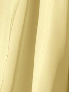 Pimkie Edition Women's Solid Color Pleated Fashion Elegant Halter Neck Top - Yellow - View 4