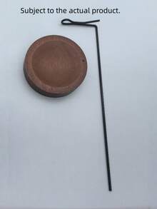 1件 標準尺寸金屬極簡線條藝術懸掛式香爐，創意鏤空設計，香氛療癒架，適用於冥想、瑜伽、禪意放鬆空間、客廳、臥室、書房、餐廳 - 咖啡棕 - 查看 13