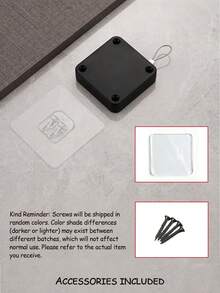 Door Punching-Free, Bold Drawstring, Sliding Door, Sliding Door, Bedroom Door, Simple And Light Automatic Rebound Closing Artifact - multicolor - View 5