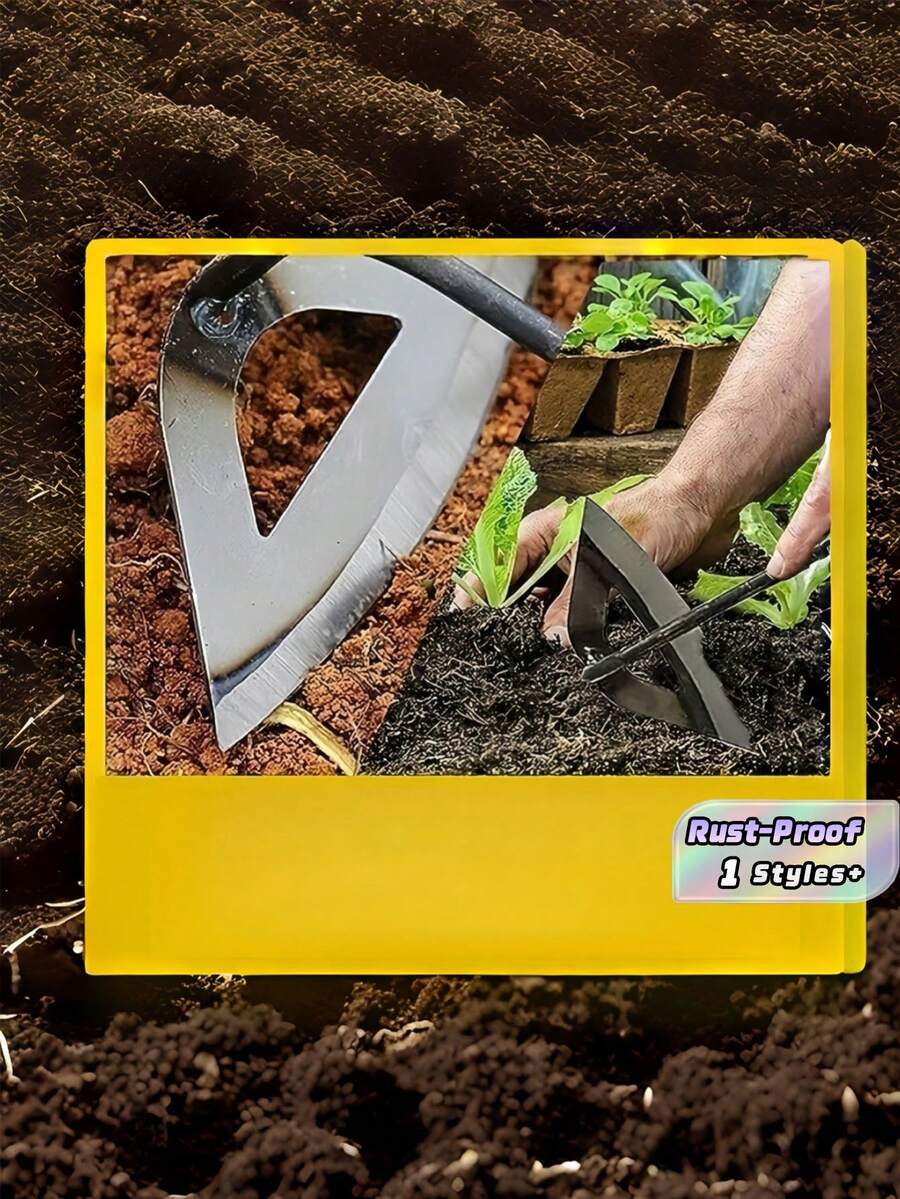 Ergonomic Hollow Steel Garden Trowel – Rust-Proof Handheld Cultivator For Flower Beds, Raised Planters, Patio Containers, Balcony Boxes, Weeding, Soil Turning, Root Digging, Transplanting & Potting Mix,Gift For Garden Lovers - A - View 1