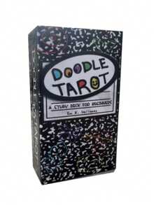 MINKOJA Hand-Drawn Style Tarot Deck For Daily Reflection & Personal Insight, Intuitive Learning System For Beginners, Composition Notebook Aesthetics, Mindfulness Tool For Self-Discovery, Unique Stationery Inspired Gift For Summer Solstice - Multicolor - View 6