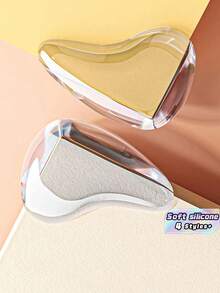 4Pcs Transparent Waterdrop Shape Silicone Table Corner Protector Anti Collision Desk Edge Cover For Home Office Furniture Safety Adults - transparent - View 1