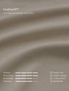 GLOWMODE 4.3" FeatherFit™ How Low Can You Go 雙色低背連身衣，可調式肩帶與可拆式胸墊，適合瑜伽、皮拉提斯、工作室夏季穿著 - 卡其色 - 查看 7