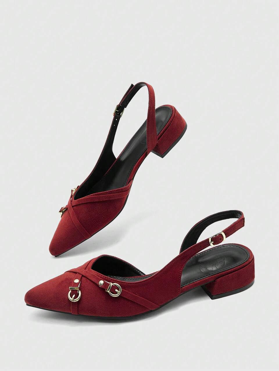 CUCCOO BIZCHIC New Design Pointed Minimalist Commuter Style Stylish Flats, Suitable For Christmas And Spring Wear