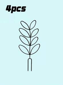 2/4 Units Outdoor/Indoor Potted Plant Climbing Rack, Green Ivy And Potted Plant Flower Arrangement Rack, Garden Plant Climbing Rack - black - View 11