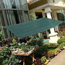 Pembatas Privasi Berkekuatan Tinggi, Desain Panel Hijau - Pembatas Privasi Dalam/Luar Ruangan yang Dapat Diatur, Dengan Lubang dan Penyangga, Cocok untuk Dinding, Taman, Balkon, Teras - Panel untuk Perlindungan Privasi (Tanpa Jaring Anti Panjat), Panel Pagar Luar Ruangan - Dark Green - View 3