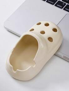 1PC Clog Shoe Shape Anti Flying Ash Tray Desktop Creative Resin Ornament For Office Home Living Room Bar Party Durable Easy Clean Funny Cool Decoration Gift Smoker Essential Home Decor Accessory - multicolor - View 10