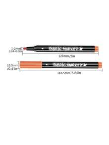 Fabric Marker Pen Is Washable, T-Shirt Clothes Painting Fabric Pen Is Waterproof, And The Fabric Pen Does Not Fade (Available In Single And Double Head Versions) - multicolor - View 5