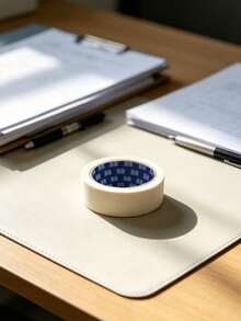 1 Roll Of Masking Tape, 15 Yards Of Art Masking Tape - White - View 10