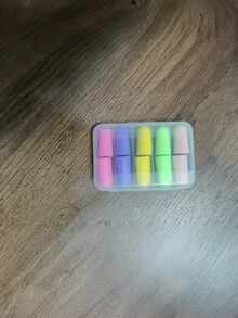 10/24/60/128 片装 贴合耳廓的睡眠耳塞 降噪睡眠耳塞 阻隔鼾声 工厂工作学习办公室旅行放松休息专注安静舒适柔软可重复使用可水洗低过敏性 - 彩色 - 查看 15