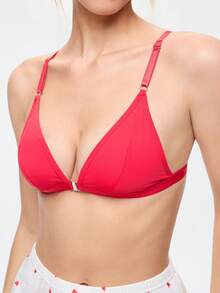 Bonmuse 3件組女款前扣式無縫無鋼圈內衣，適合夏季 - 彩色 - 查看 7