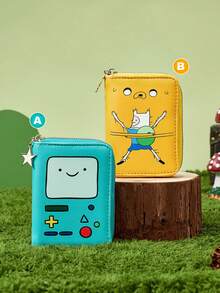 ADVENTURE TIME X POKOJA LAND Stylish, Portable, Compartmentalized, Cash-Saving, Multifunctional Storage Bag. - Multicolor - View 2