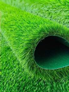 1PC Simulated Premium Extra Large Lawn Artificial Grass Green Base Realistic Lifelike Texture Like Nature Gift For Garden Yard Balcony Instant Create Relaxing Holiday Vibe Rustic Living No Need Mowing Durable Low Maintenance Turf Mat - Premium green/green background - View 5