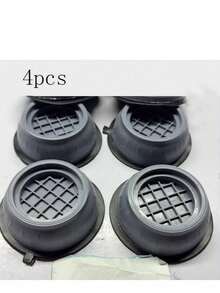 4pcs 8pcsAnti-Vibration Washer Mat With Suction Cup - Anti-Slip, Shock-Absorbing And Soundproofing Pads For Refrigerator And Appliances - Grey - View 10