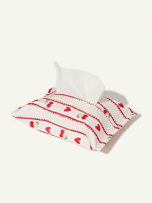 SHEIN 1-Piece Paper Towel Cover Paper Towel Bag Paper Drawing Bag Fabric Car Paper Bag Home Storage Paper Towel Bag - Multicolor - View 15