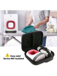 Portable Case Suitable For Easy Press Mini/DODODUM EasyPress Mini Hot Press Machine, Shockproof Hard EVA Travel Portable Case, Suitable For/DODODUM Easy Press Mini And Accessories - Black - Craft and sewing supplies storage - View 7
