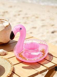 Pack Of 20 Inflatable Pool Drink Holders – Floating Coaster Style, Assorted Shapes, Water-Floating Cup Holders & Bath Toys; Perfect For Weddings, Bachelorette Parties, And Pool Parties - 20pcs - View 5