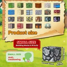MINKOJA Magnetic Building Blocks, Adult Magnetic Construction Blocks, Adult STEM Sensory Magnetic Blocks, Can Build 3D Lava Treasure World, Christmas Birthday Gift - Multicolor - View 7