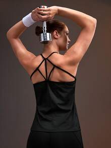 Powerista 女款純色休閒百搭日常旅行運動 T-shirt，適合健身房、跑步、瑜伽、皮拉提斯，室內外運動穿搭 - 彩色 - 查看 12