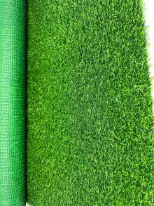 1PC Simulated Premium Extra Large Lawn Artificial Grass Green Base Realistic Lifelike Texture Like Nature Gift For Garden Yard Balcony Instant Create Relaxing Holiday Vibe Rustic Living No Need Mowing Durable Low Maintenance Turf Mat - Premium green/green background - View 2