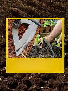 Ergonomic Hollow Steel Garden Trowel – Rust-Proof Handheld Cultivator For Flower Beds, Raised Planters, Patio Containers, Balcony Boxes, Weeding, Soil Turning, Root Digging, Transplanting & Potting Mix,Gift For Garden Lovers - A - View 2