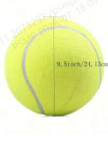 Extra Large Durable Dog Tennis Ball - 24cm, Made Of Rubber, Suitable For Large Dogs Interactive Toy, Ideal For Outdoor Games - Multicolor - View 11