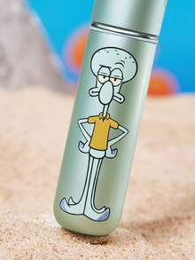 SpongeBob SquarePants | SHEIN 1個 0.17oz/5ml 可愛卡通圖案印花吊墜式香水補充瓶，可重複使用，迷你便攜，兼容大多數香水瓶，底部可液體補充，適用於分裝香水、保養水及其他液體，適合女性、學生、男性，特別是粉絲，海底世界、海綿寶寶、派大星、章魚哥 - 綠色 - 查看 5
