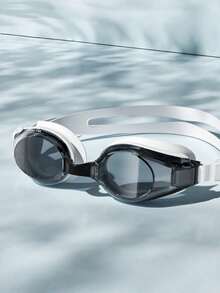 1 Set Of High-Definition Electroplated Anti-Fog Swimming Goggles And Silicone Swimming Caps With An Ultra-Wide Field Of View Design - Multicolor - View 13