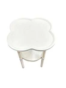 Classic Fashion Storage Table, Double-Layer Storage Design, Modern Minimalist Nightstand, Can Be Used As Bedside Storage Table, Living Room Coffee Table, Office Desk Rack, Etc. Arc-Shaped Anti-Collision Design, Exquisite And Simple - one size fits all - View 4