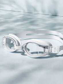 1 Set Of High-Definition Electroplated Anti-Fog Swimming Goggles And Silicone Swimming Caps With An Ultra-Wide Field Of View Design - Multicolor - View 14