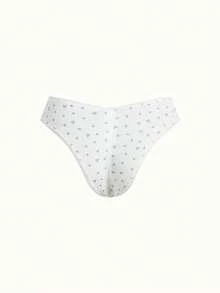 Bonmuse 5件裝清新風格女款印花內褲 - 彩色 - 查看 15