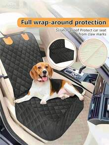 2 Packs Deluxe Waterproof Front Seat Cover Non Slip Heat Resistant Heavy Duty Pet Protector For Dogs Kids Cars Trucks SUV Universal Size Vehicle Accessory Must Have - Multicolor - View 6