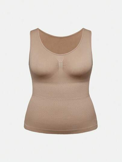SHAPORA 1pc Seamless Women's Shaping Top, Slimming Body Shaper, Abdominal Control, Flat Belly, Wearable Shapewear
