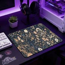 1 buah Alas Meja Bermotif Bunga, Alas Mouse Bermotif Bunga Vintage, Alas Mouse Gaming Ukuran Besar, Cocok untuk Dekorasi Kantor, Alas Mouse Laptop Besar dengan Tepi Jahitan, Perlengkapan Sekolah, Alas Mouse Gaming untuk Kembali ke Sekolah - MultiWarna - View 7